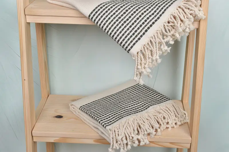 Soft towel, 70x36 Cotton Striped Towel, Customized Towels, Lightweight towel, Personalized Turkish Beach Towel, Bridesmaid Gifts, Summer Gift Ideas - 5