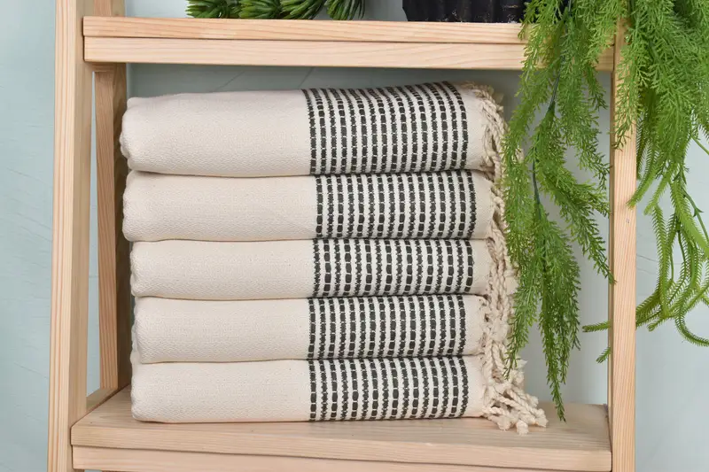 Soft towel, 70x36 Cotton Striped Towel, Customized Towels, Lightweight towel, Personalized Turkish Beach Towel, Bridesmaid Gifts, Summer Gift Ideas - 2