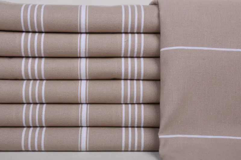 70x40 Cotton Striped Towel, Personalized Towel, Organic cotton peshtemal for spa and beach, Bride Gift, Quick-dry peshtemal, Quick-dry towel - 1