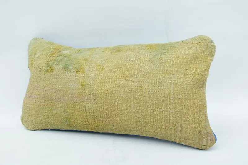Vintage Pillow, 8x16 Beige Pillow Cover, Meditation Pillow Case, Gift Pillow, Oriental Pillow Case, Cushion Case, Antique Pillows - 3
