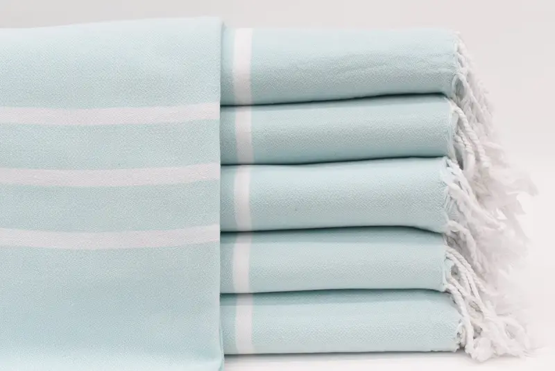 Birthday Gift, Bachelorette Gifts, Bridal Shower Gift, 70x40 Cotton Striped Towel, Thin and lightweight Turkish peshtemal, Turkish hand towel - 2