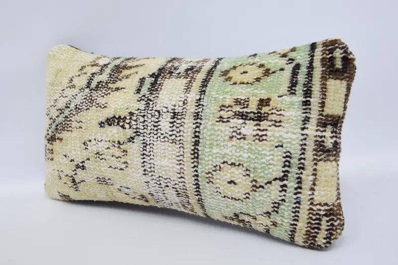 8x16 Beige Pillow, Garden Pillow Sham, Gift Pillow, Nautical Throw Pillow Sham, Cushion, Home Decor Pillow, Pillow for Sofa, Customized Pillow Case - 4