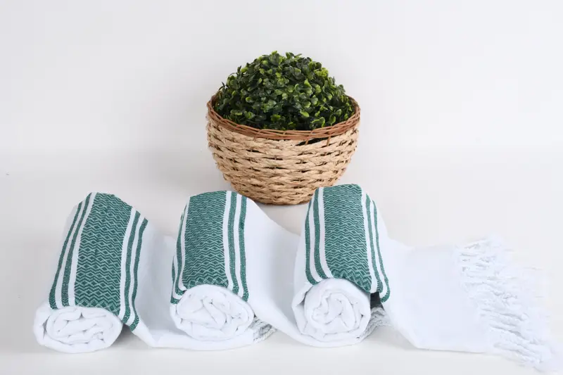 Best Beach Towel, Spa Gift Towel, Turkish Towel USA, Decorative Towel, Welcome Wedding Gift, Luxury towel, 70x40 Cotton Striped Towel, Summer Towel - 8