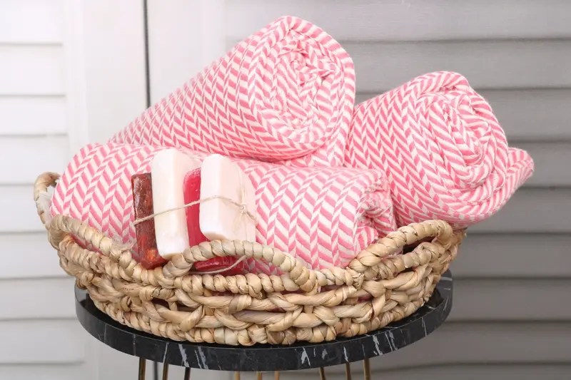 Bachelorette Party Favors, 70x40 Cotton Chevron Towel, Bridal Shower Gifts, Spooky Bachelorette Party Favors, Quick-dry towel, Turkish hand towel - 4
