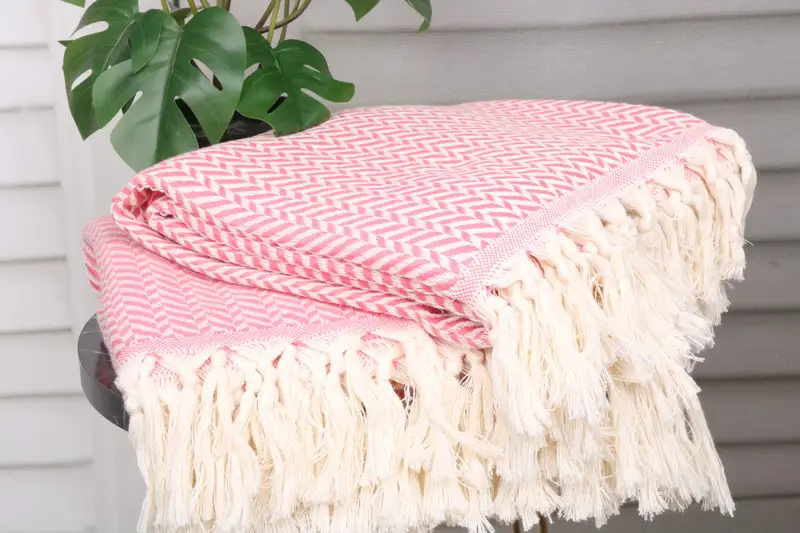 Bachelorette Party Favors, 70x40 Cotton Chevron Towel, Bridal Shower Gifts, Spooky Bachelorette Party Favors, Quick-dry towel, Turkish hand towel - 3