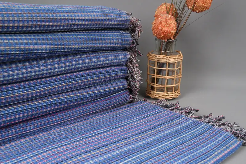 Guest Towel, 70x40 Cotton Geometric Towel, Turkish Towel USA, Summer Gift Ideas, Lightweight Turkish towel, Gifts For Him, Mother Of The Groom Gift - 1