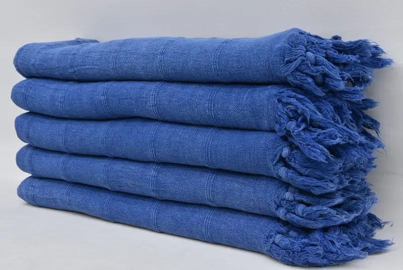 Quick-Dry Beach Towel, Boyfriend Christmas Gift, 68x36 Cotton Stonewashed Towel, Organic Beach Towel, Quick-dry towel, Spa Towel, Absorbent towel - 1