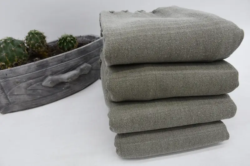 64x28 Cotton Striped Stonewashed Towel, Custom Wedding Towel, Guest Towel, Customized Towels, Quick-Dry Beach Towel, Wedding Gift, Bridesmaid Gifts - 5