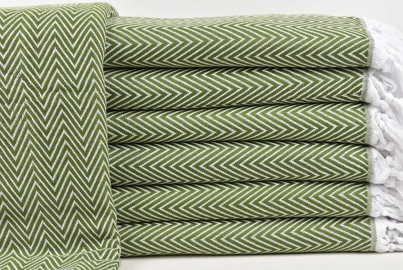 Personalized Gifts, 96x80 Cotton Chevron Towel, Throw Blanket Couch, Halloween Blanket, Housewarming Gift, Best Friend Christmas Gift, Organic Throw - 1