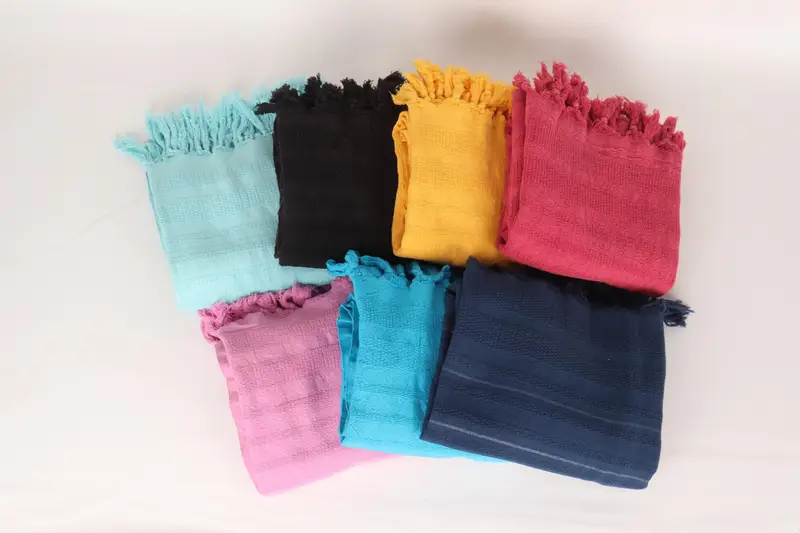 Sand-resistant towel, Embroidered Towel, 68x36 Cotton Stonewashed Striped Towel, Bridesmaid Proposal Gift, Holiday Towel, Personalized Gifts - 3
