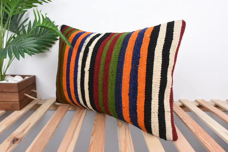 16x24 Green Pillow Case, Antique Pillows, Ethnic Cushion Case, Bohemian Cushion Pillow, Pillow for Couch, Home Decor Pillow, Cushion Case - 5