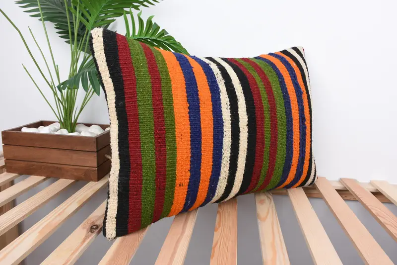16x24 Green Pillow Case, Antique Pillows, Ethnic Cushion Case, Bohemian Cushion Pillow, Pillow for Couch, Home Decor Pillow, Cushion Case - 4