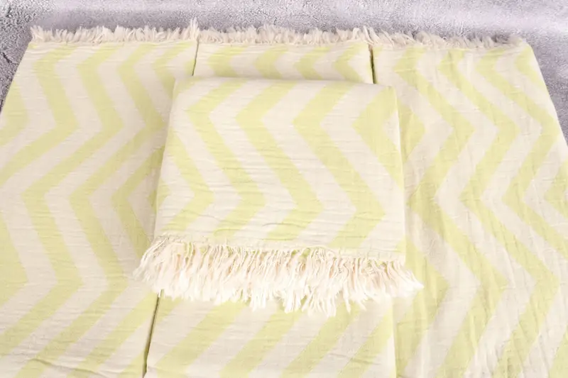 Girls Weekend Favors, 70x40 Cotton Zigzag Design Towel, Hammam Towel USA, Personalized Beach Towel, Gift Towel, Beach Towel Gift, Best Friend Gift - 4