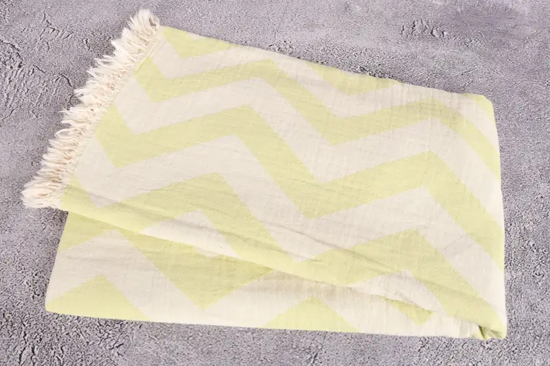 Girls Weekend Favors, 70x40 Cotton Zigzag Design Towel, Hammam Towel USA, Personalized Beach Towel, Gift Towel, Beach Towel Gift, Best Friend Gift - 6
