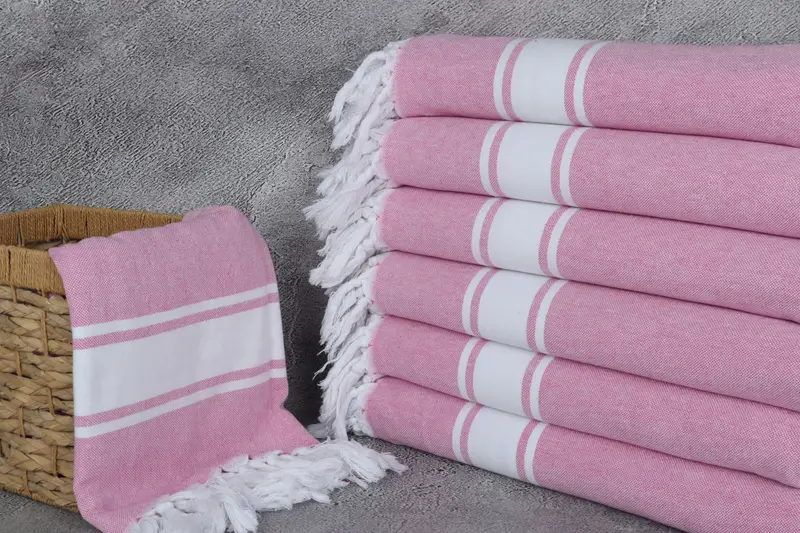 Travel towel, 70x40 Cotton Striped Towel, Kids Beach Towel, Cancun Bachelorette Party Gift Ideas, Grandma Gift, Large Turkish Towel, Gift For Her - 3