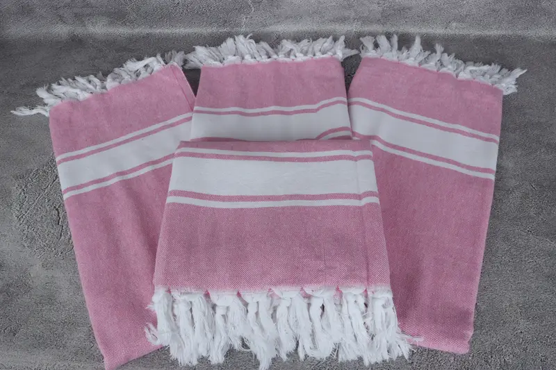 Travel towel, 70x40 Cotton Striped Towel, Kids Beach Towel, Cancun Bachelorette Party Gift Ideas, Grandma Gift, Large Turkish Towel, Gift For Her - 4