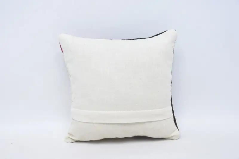 Pillow for Couch, Cushion Case, Decorative Pillow Case, Kilim Pillow, Pillow for Sofa, Handmade Throw Cushion Cover, 12x12 Beige Cushion Case - 6