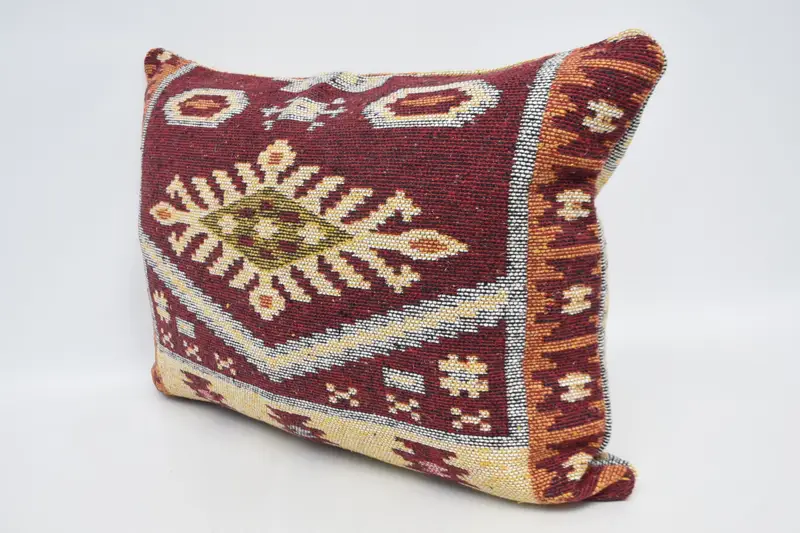 Interior Designer Pillow, Pillow Cover, 20x28 Red Cushion Case, Pillow for Couch, Pillow for Sofa, Chair Pillow Case, Authentic Pillow Case - 4