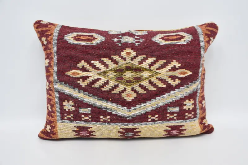 Interior Designer Pillow, Pillow Cover, 20x28 Red Cushion Case, Pillow for Couch, Pillow for Sofa, Chair Pillow Case, Authentic Pillow Case - 1