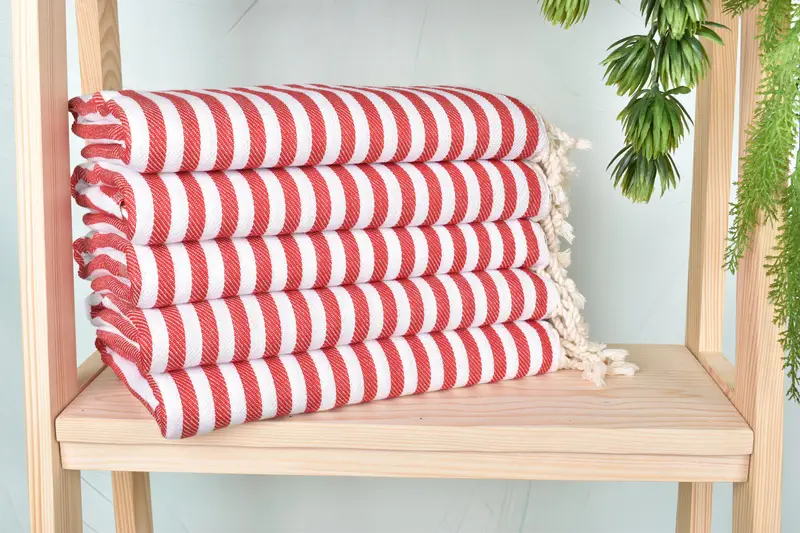 70x40 Cotton Striped Towel, Christmas Gift, Bachelor Party Favors, Beach Towel Gift, Luxury towel, Bachelorette Gifts, Custom Turkish Towel - 2