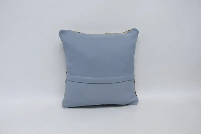 Retro Throw Cushion, 16x16 Yellow Cushion Cover, Pillow for Sofa, Gift Pillow, Oriental Pillow, Cushion Case, Interior Designer Pillow - 6