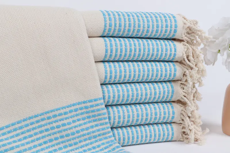 Beach Towel Bulk, 70x36 Cotton Striped Towel, Luxury towel, Vegas Bachelorette Party Favors, Bachelorette Towel, Bridal Shower Gifts, Thin towel - 1