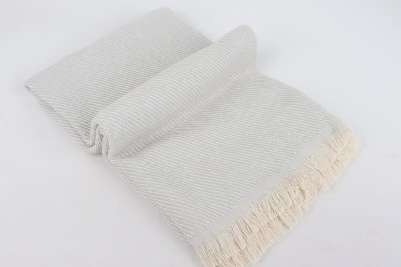 Pool Towels, Spa Gift Towel, Personalised Gift, Turkish Towel Beach, 70x36 Cotton Striped Towel, Turkish beach towel, Bridal Shower Favors - 6