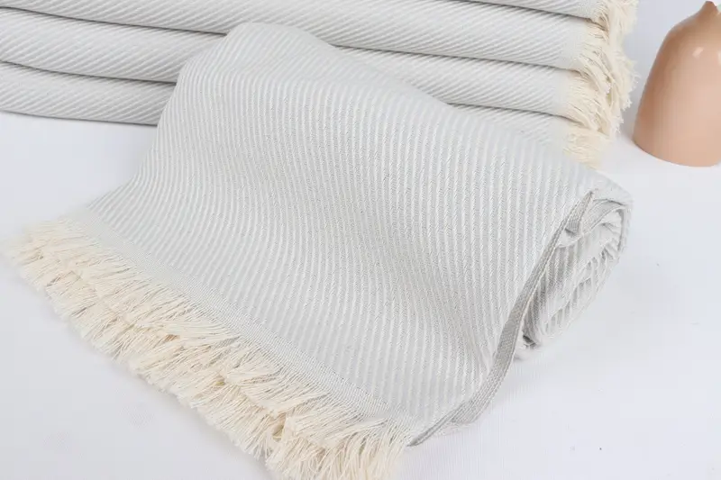 Pool Towels, Spa Gift Towel, Personalised Gift, Turkish Towel Beach, 70x36 Cotton Striped Towel, Turkish beach towel, Bridal Shower Favors - 4