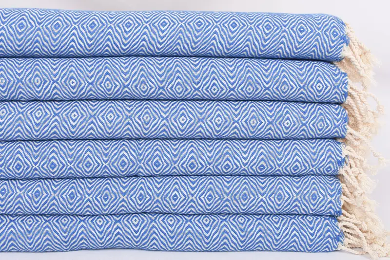 Custom Wedding Gift From Bridesmaid, Birthday Gift, 36x18 Cotton Zigzag Diamond Towel, Monogrammed Hand Towel, Wedding Favors, Bridesmaid Gifts - 3