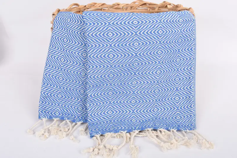 Custom Wedding Gift From Bridesmaid, Birthday Gift, 36x18 Cotton Zigzag Diamond Towel, Monogrammed Hand Towel, Wedding Favors, Bridesmaid Gifts - 5
