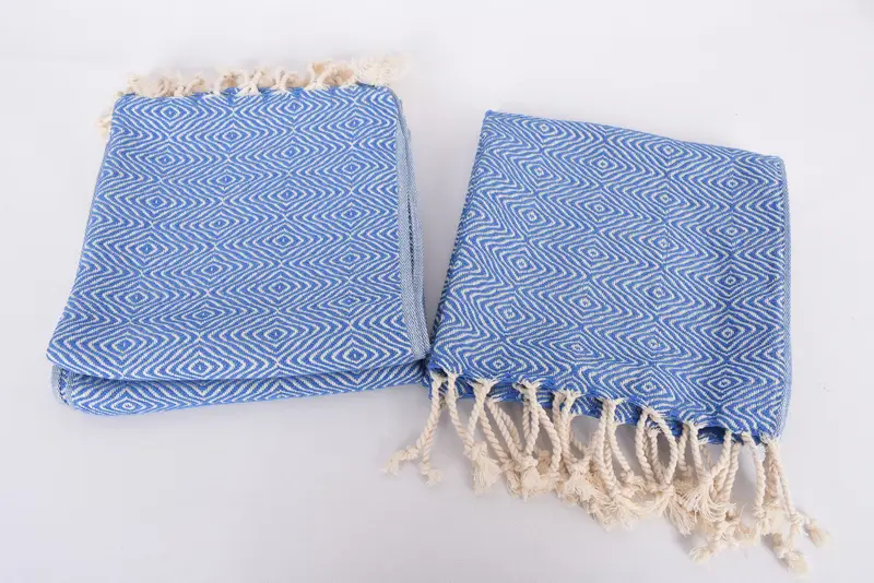 Custom Wedding Gift From Bridesmaid, Birthday Gift, 36x18 Cotton Zigzag Diamond Towel, Monogrammed Hand Towel, Wedding Favors, Bridesmaid Gifts - 7