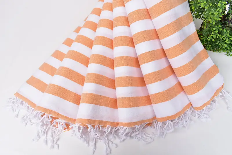 44x20 Cotton Striped Towel, Small Bath Towels, Personalized Hand Towel, Personalized Gift, Bridesmaid Gifts Personalized, Best Friend Wedding Gift - 4
