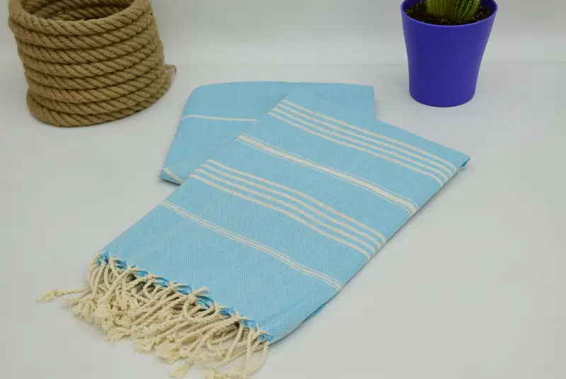 Custom Towel, Soft towel, Beach Theme Bachelorette Party Gifts, Gifts For Him, Bridesmaid Favors, Kids Beach Towel, 70x40 Cotton Striped Towel - 6