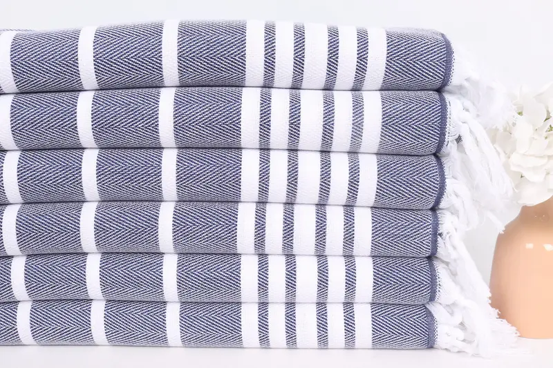 Personalized Gifts, Personalized Kitchen Towel, Handmade Gift, 40x20 Cotton Zig zag Towel, Gym Towel, Turkish Hand Towel, Personalized Gift For Him - 3