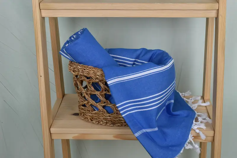 Personalized Turkish Towel, 70x40 Cotton Striped Towel, Peshtemal Towel, Personalized Gift For Her, Bachelorette Beach Towel, Turkish bath towel - 4