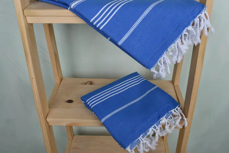Personalized Turkish Towel, 70x40 Cotton Striped Towel, Peshtemal Towel, Personalized Gift For Her, Bachelorette Beach Towel, Turkish bath towel - 5
