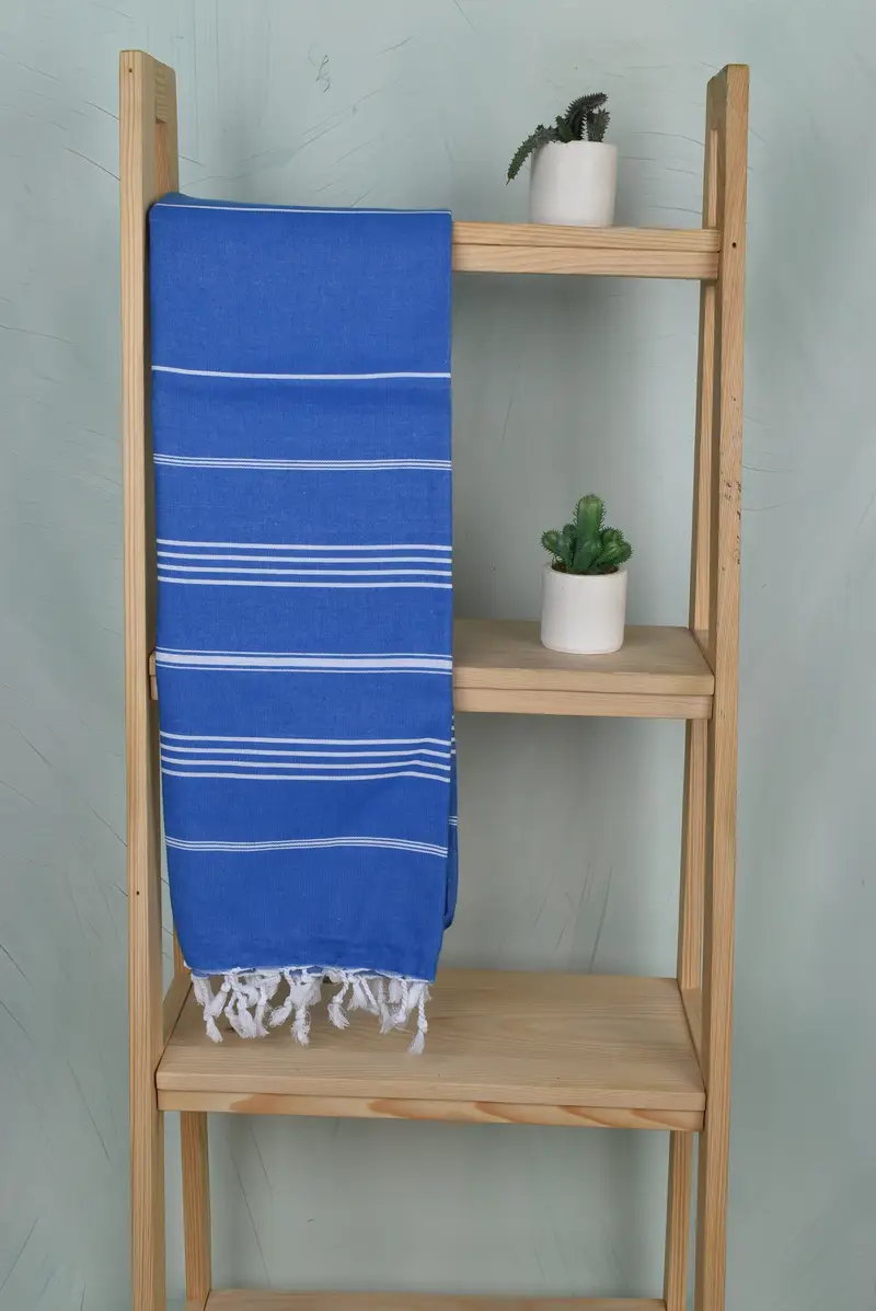 Personalized Turkish Towel, 70x40 Cotton Striped Towel, Peshtemal Towel, Personalized Gift For Her, Bachelorette Beach Towel, Turkish bath towel - 8