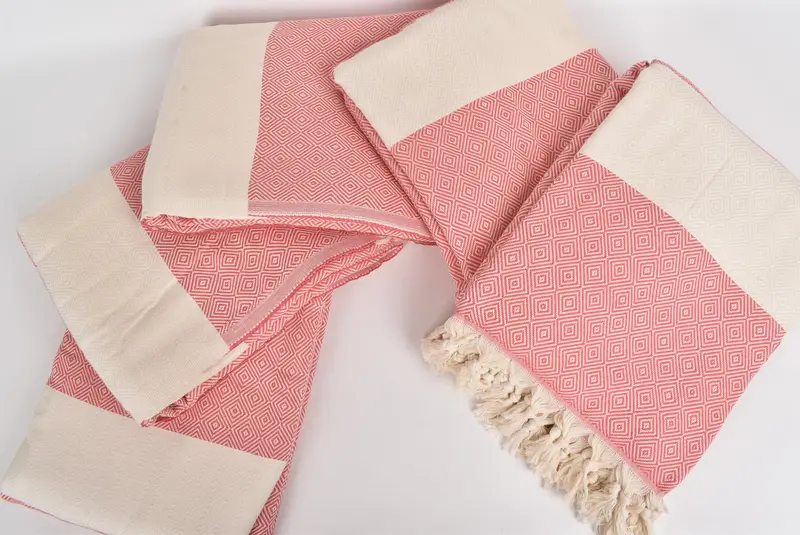 Throw Blanket, Throw Blanket Couch, Gift For Wedding Day, Decorative Blanket, Best Wedding Gift, 96x80 Cotton Diamond Towel, Wedding Gift For Bride - 4