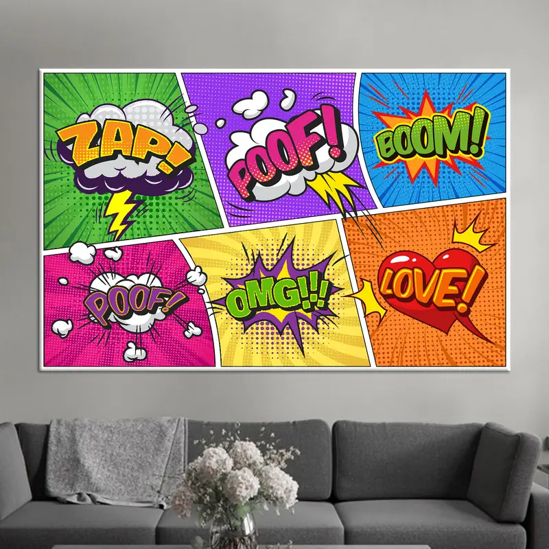 Lienzo de moda para mujer de moda: eleva la decoración de la habitación de tu niña