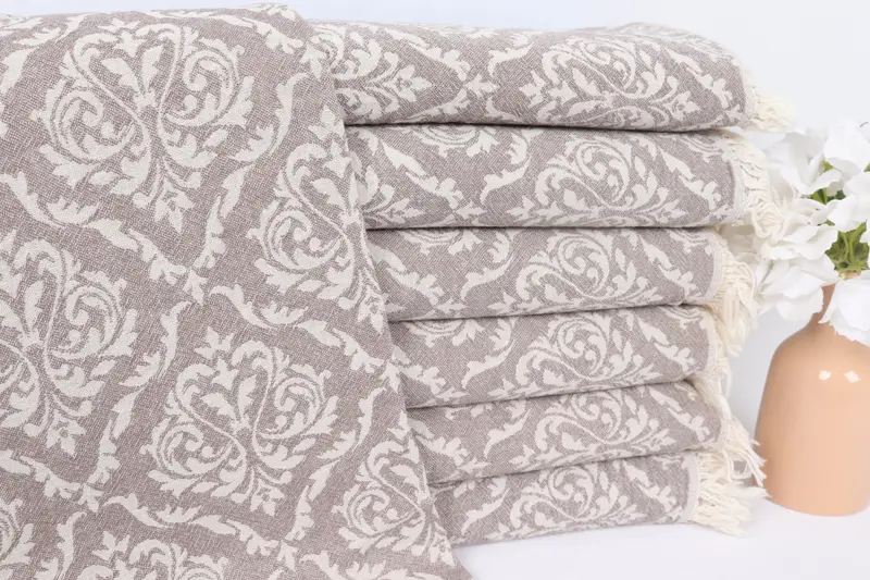 Turkish Hand Towel, Bachelorette Party Items, Boyfriend Christmas Gift, 40x24 Cotton Baroque Towel, Personalized Dish Towel, Monogram Hand Towel - 2