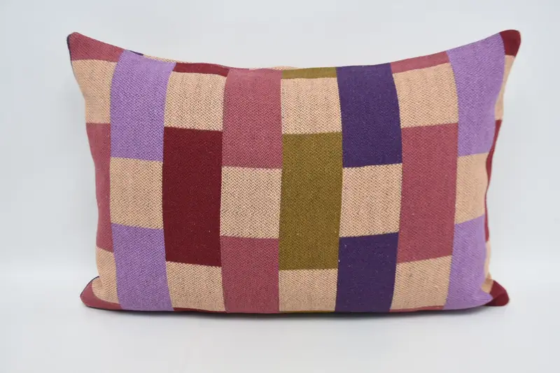 Pillow, 20x28 Red Pillow Case, Boho Pillow Sham Cover, Kilim Cushion Sham, Ethnic Throw Pillow Case, Oriental Cushion Cover, Boho Pillow - 5