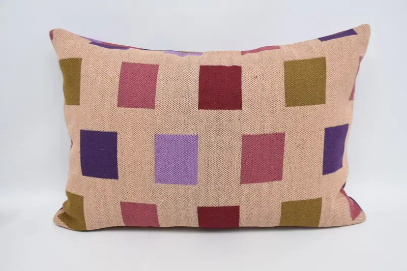 Pillow, 20x28 Red Pillow Case, Boho Pillow Sham Cover, Kilim Cushion Sham, Ethnic Throw Pillow Case, Oriental Cushion Cover, Boho Pillow - 1
