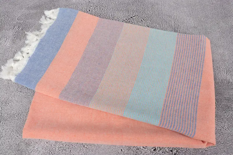 Pool Towels, Travel Towel, Personalized Gift For Her, Gift For Him, 68x40 Cotton Striped Towel, Gym Towel, Bridesmaid Gift, Sand-resistant towel - 6
