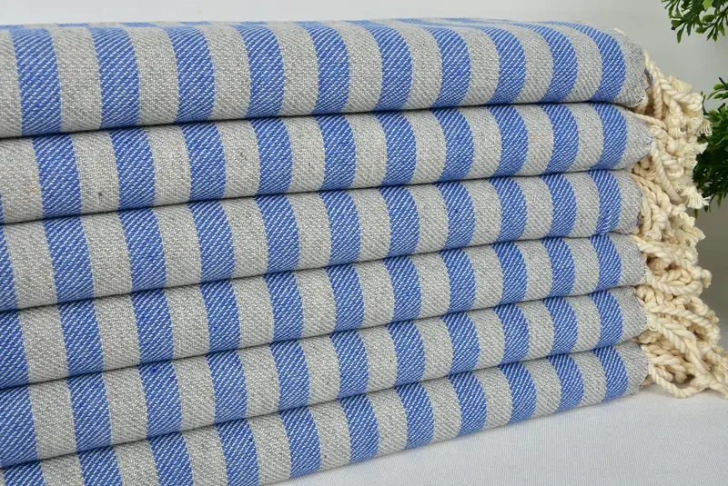 Yoga Towel, Wedding Gifts Towel, Gifts For Him, Personalize Gift, Bachelor Bachelorette Party Favors, 70x36 Cotton Striped Towel, Family Gift Basket - 3