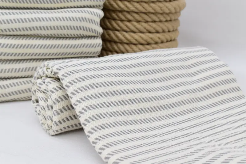 Lightweight Turkish towel, Yoga Towel, 70x40 Cotton Polka Dot Towel, Welcome Wedding Gift, Quick-dry peshtemal, Bachelorette Party Gifts Bridesmaids - 7