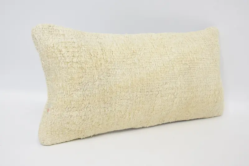 Cushion Cover, Pillow for Couch, 8x16 Beige Pillow Case, Retro Pillow Cover, Throw Kilim Pillow, Ethnical Kilim Rug Pillow, Wholesale Pillow Cover - 3