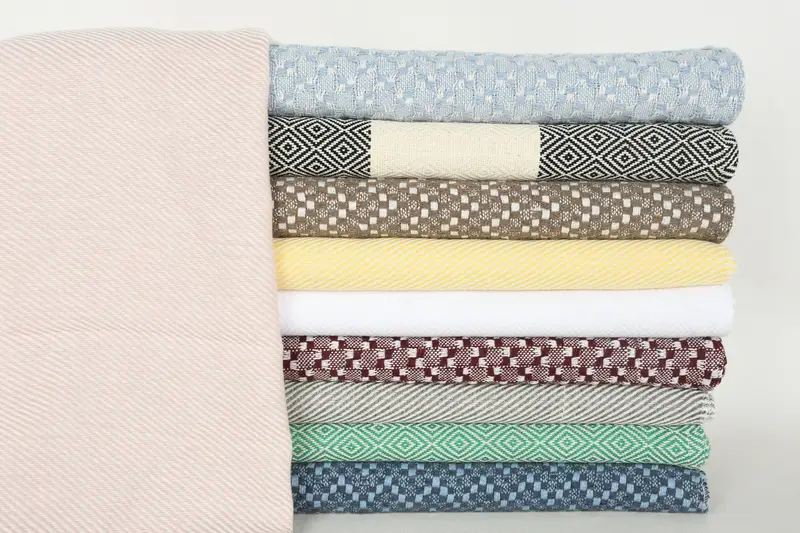 Travel Towel, Wedding Favors, 36x18 Cotton Set of 10 Towel, Turkish Towel Hand Towel, Gym Towel, Monogrammed Hand Towel, Boyfriend Christmas Gift - 1