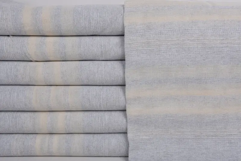 Monogram Beach Towel, Custom Gift, Organic Turkish towel, First Wedding Anniversary Gift, Spa Gift Towel, Baby Boy Gift, 68x40 Cotton Striped Towel - 1