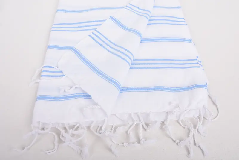 40x24 Cotton Striped Towel, Turkish Towel Hand Towel, Memorial Gift, Monogram Kitchen Towel, Wedding Anniversary Gift, Kitchen Towel, Summer Gift - 8