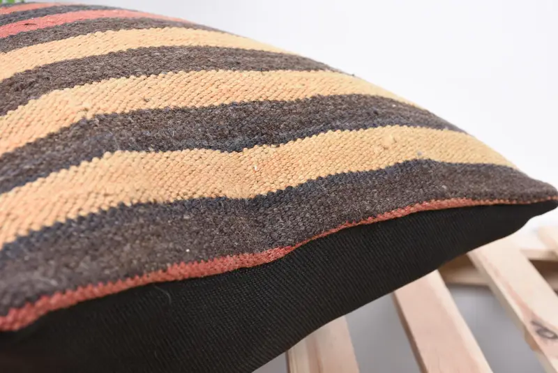 Kissen, türkisches Kissen, Kissen für Sofa, dekoratives Wurfkissen, gedämpfter Kissenbezug, Yoga -Kissen -Hülle, Kilim -Kissen -Schein, 18x18 Rotkissen Schein - 7